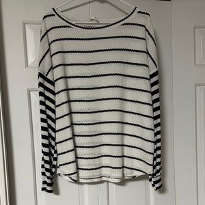 Striped Long Sleeve Sweater